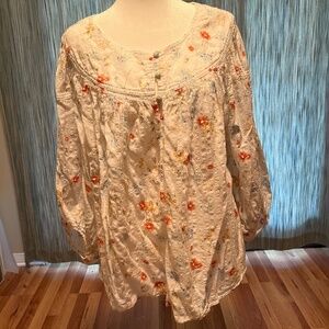 Light area and comfortable blouse